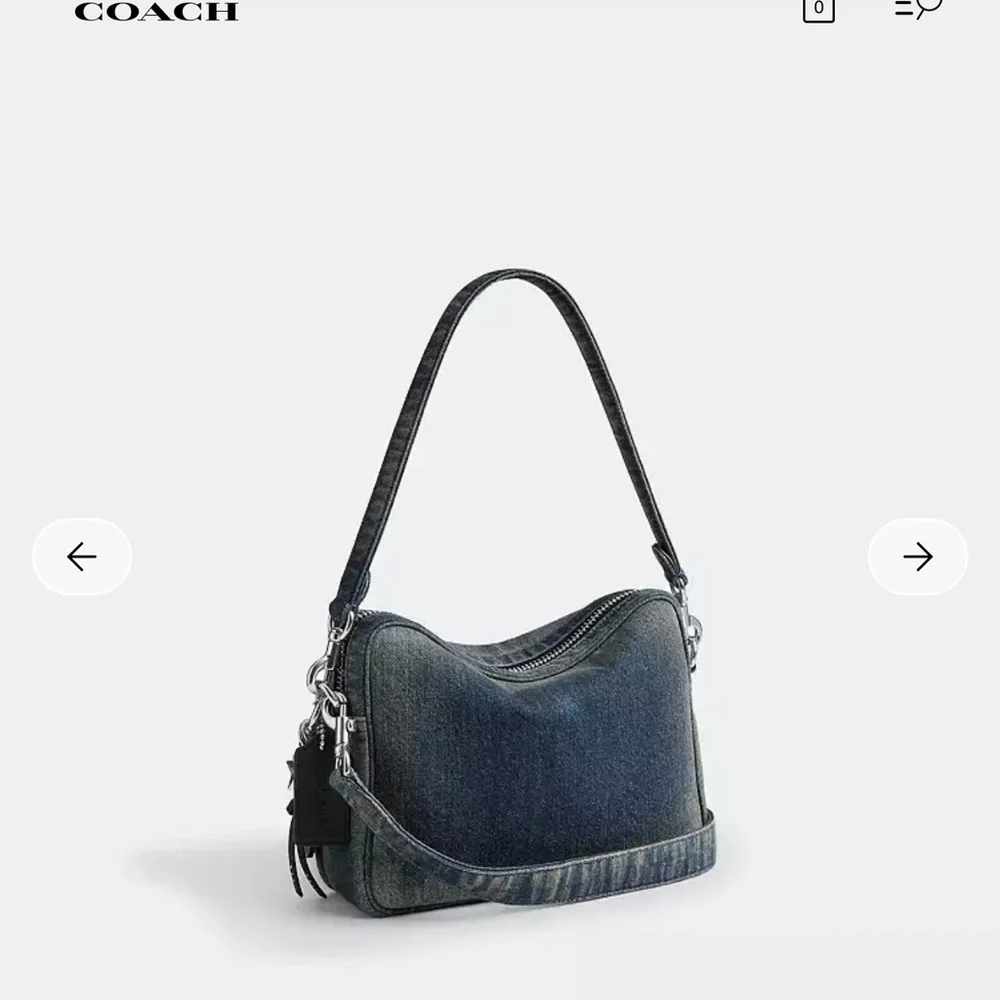 SOLD Coach Dakota Denim handbag - NWT - Picture 2 of 10